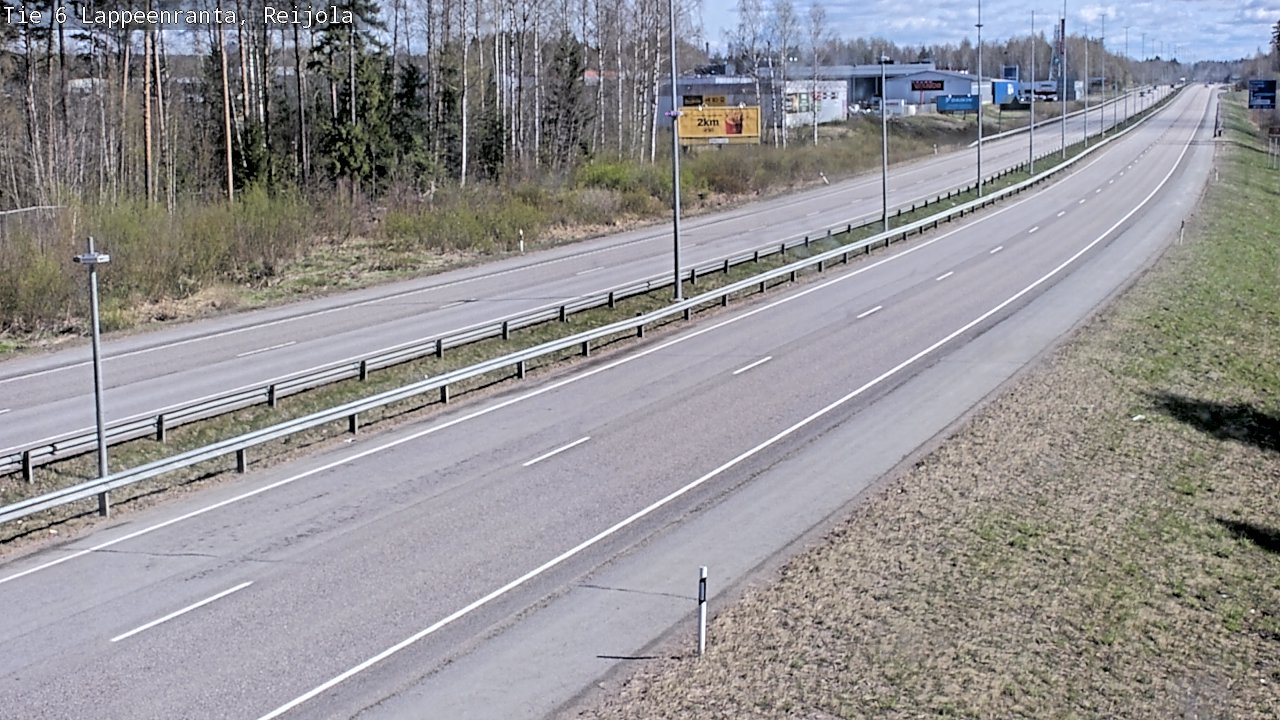 Kelikamerat Kuva Tie 6 Lappeenranta, Reijola, Lappeenranta, Etelä-Karjala