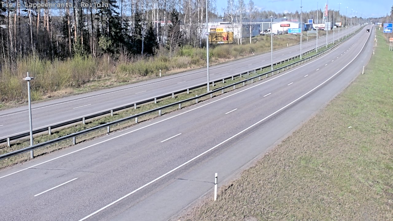 Kelikamerat Kuva Tie 6 Lappeenranta, Reijola, Lappeenranta, Etelä-Karjala