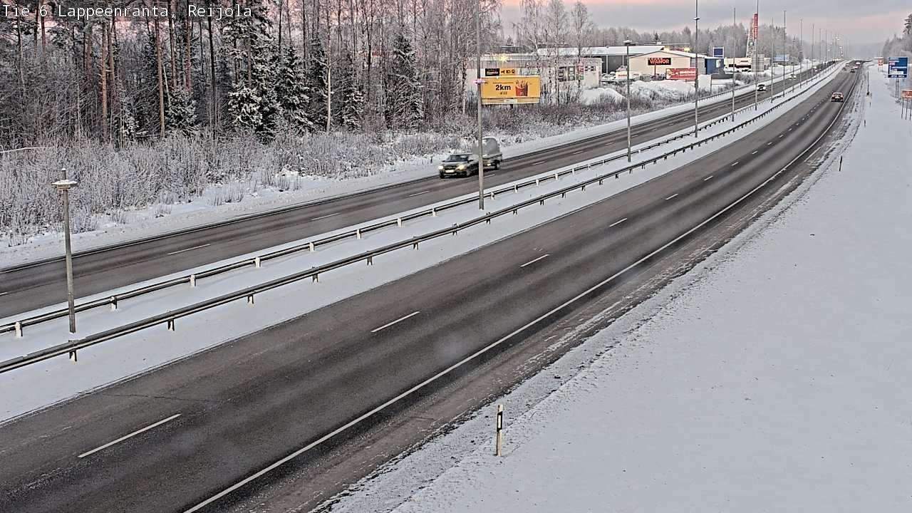 Kelikamerat Kuva Tie 6 Lappeenranta, Reijola, Lappeenranta, Etelä-Karjala