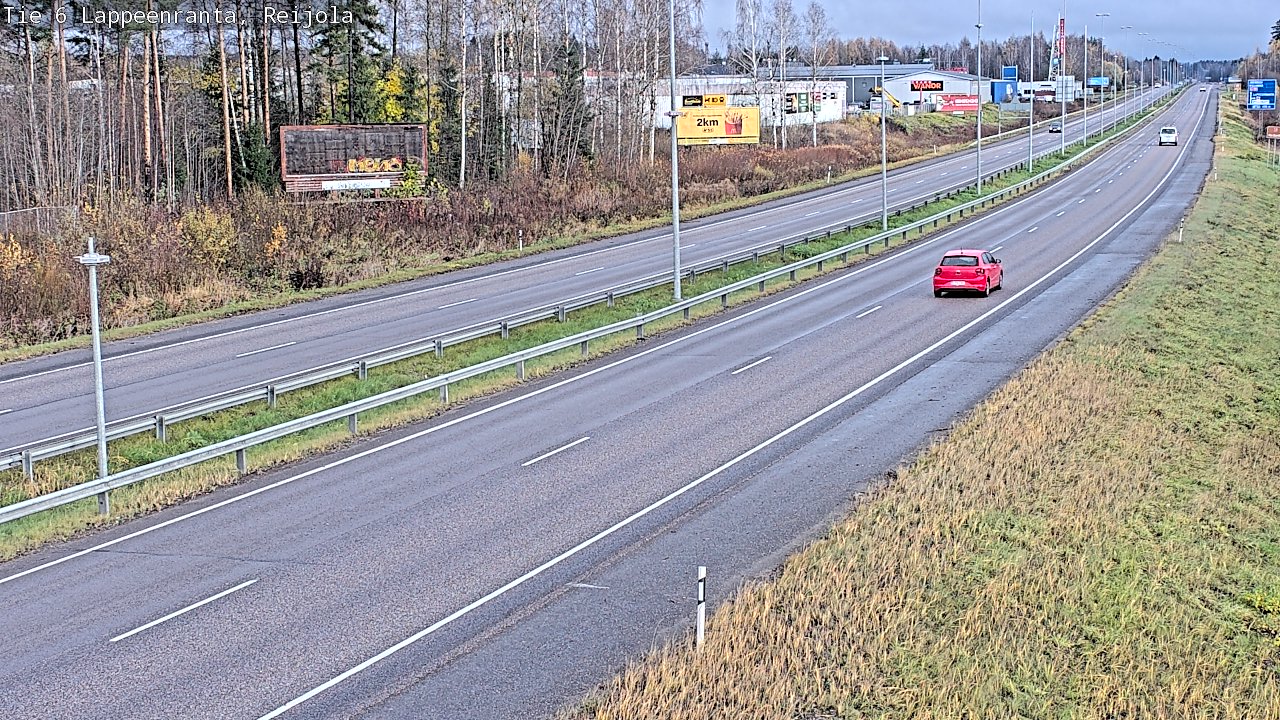 Kelikamerat Kuva Tie 6 Lappeenranta, Reijola, Lappeenranta, Etelä-Karjala