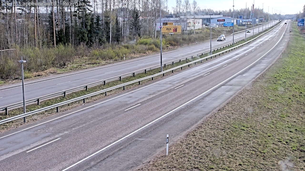 Kelikamerat Kuva Tie 6 Lappeenranta, Reijola, Lappeenranta, Etelä-Karjala