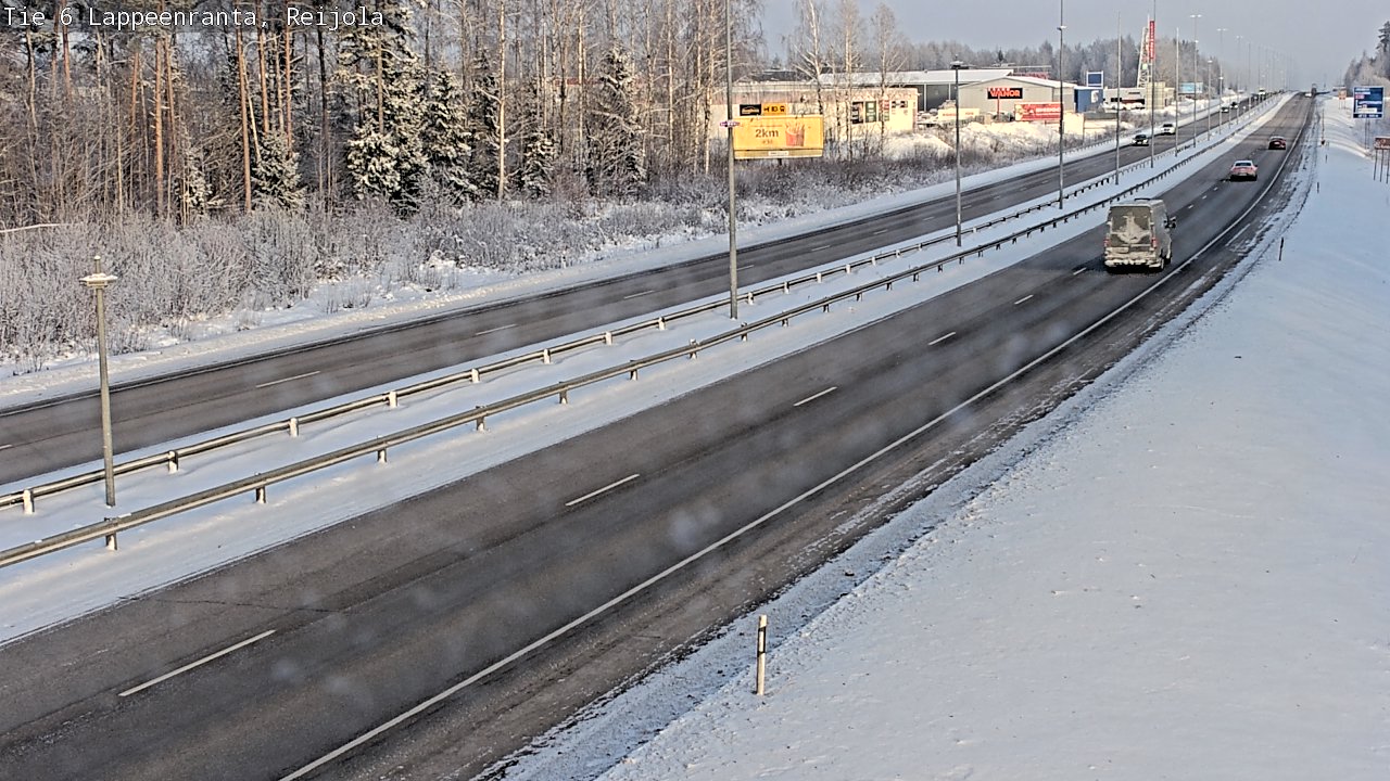 Kelikamerat Kuva Tie 6 Lappeenranta, Reijola, Lappeenranta, Etelä-Karjala