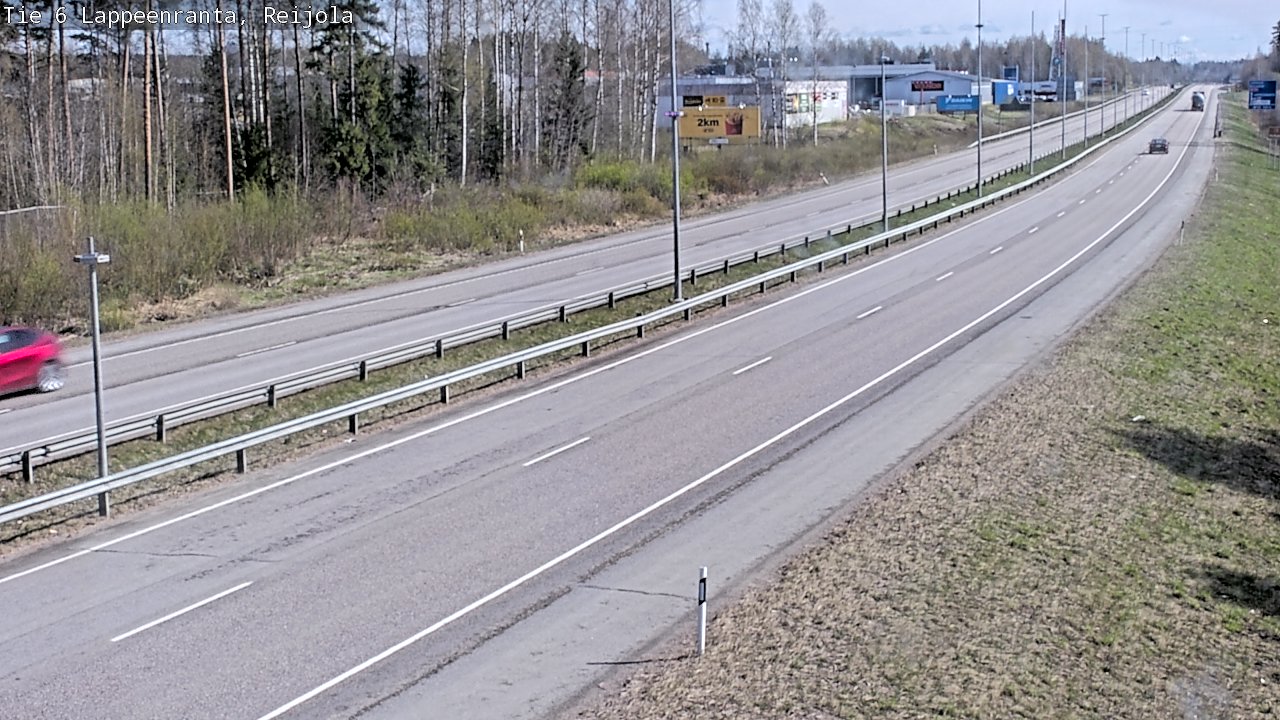 Kelikamerat Kuva Tie 6 Lappeenranta, Reijola, Lappeenranta, Etelä-Karjala