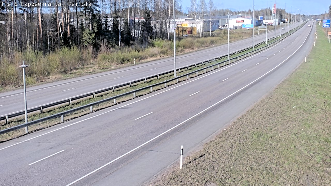 Kelikamerat Kuva Tie 6 Lappeenranta, Reijola, Lappeenranta, Etelä-Karjala