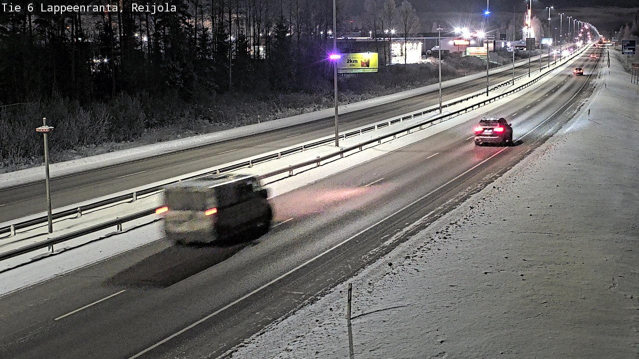 Kelikamerat Kuva Tie 6 Lappeenranta, Reijola, Lappeenranta, Etelä-Karjala