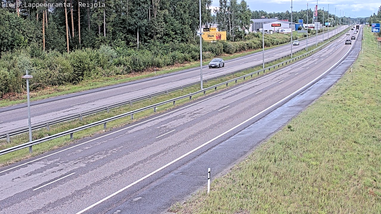 Kelikamerat Kuva Tie 6 Lappeenranta, Reijola, Lappeenranta, Etelä-Karjala