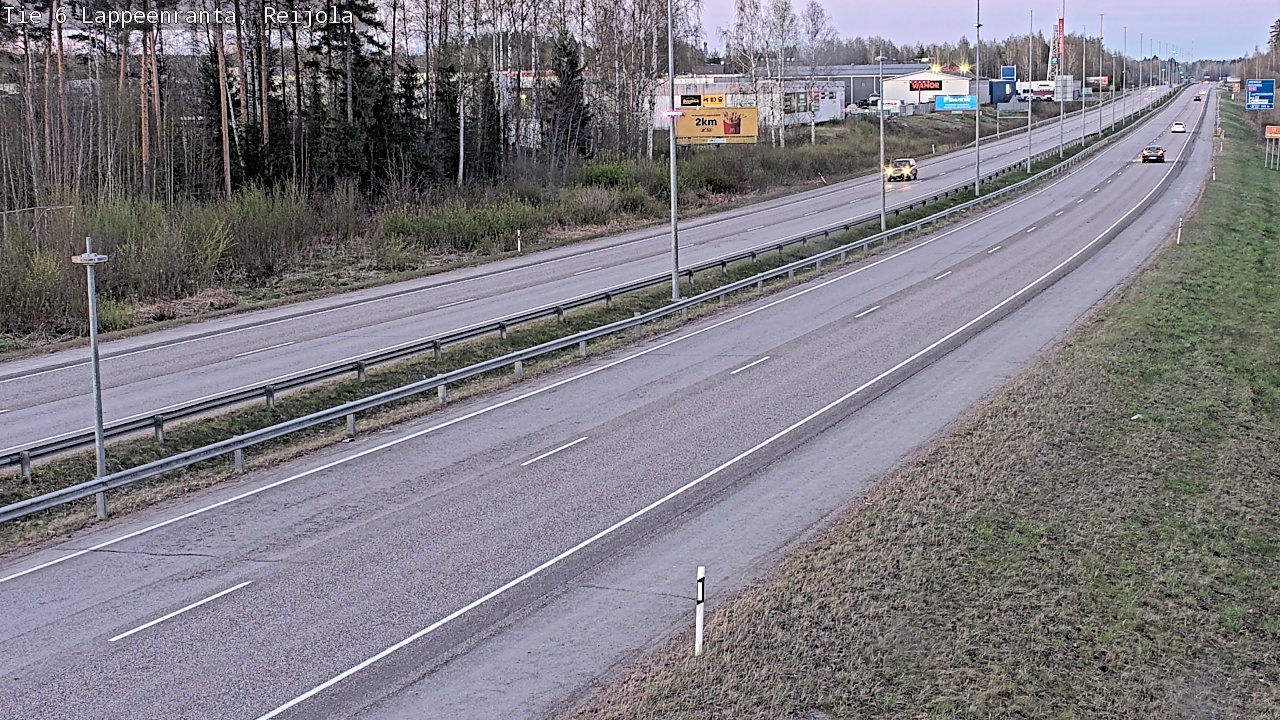 Kelikamerat Kuva Tie 6 Lappeenranta, Reijola, Lappeenranta, Etelä-Karjala
