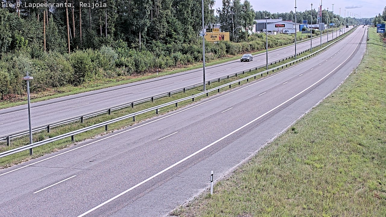 Kelikamerat Kuva Tie 6 Lappeenranta, Reijola, Lappeenranta, Etelä-Karjala