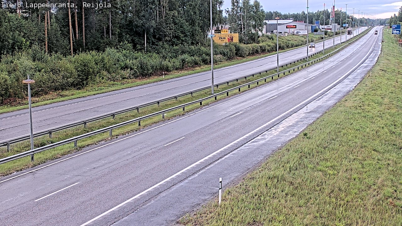 Kelikamerat Kuva Tie 6 Lappeenranta, Reijola, Lappeenranta, Etelä-Karjala
