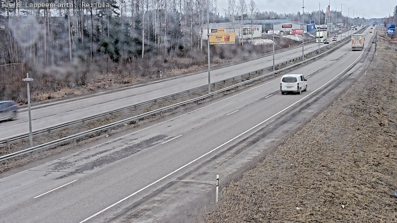 Kelikamerat Kuva Tie 6 Lappeenranta, Reijola, Lappeenranta, Etelä-Karjala