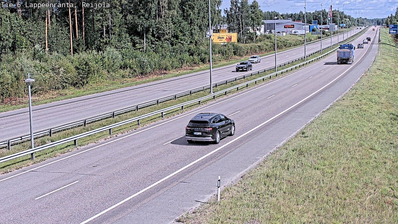 Kelikamerat Kuva Tie 6 Lappeenranta, Reijola, Lappeenranta, Etelä-Karjala