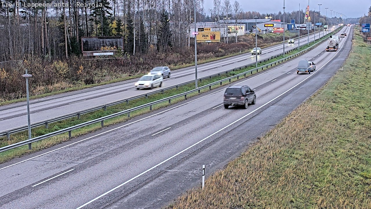 Kelikamerat Kuva Tie 6 Lappeenranta, Reijola, Lappeenranta, Etelä-Karjala