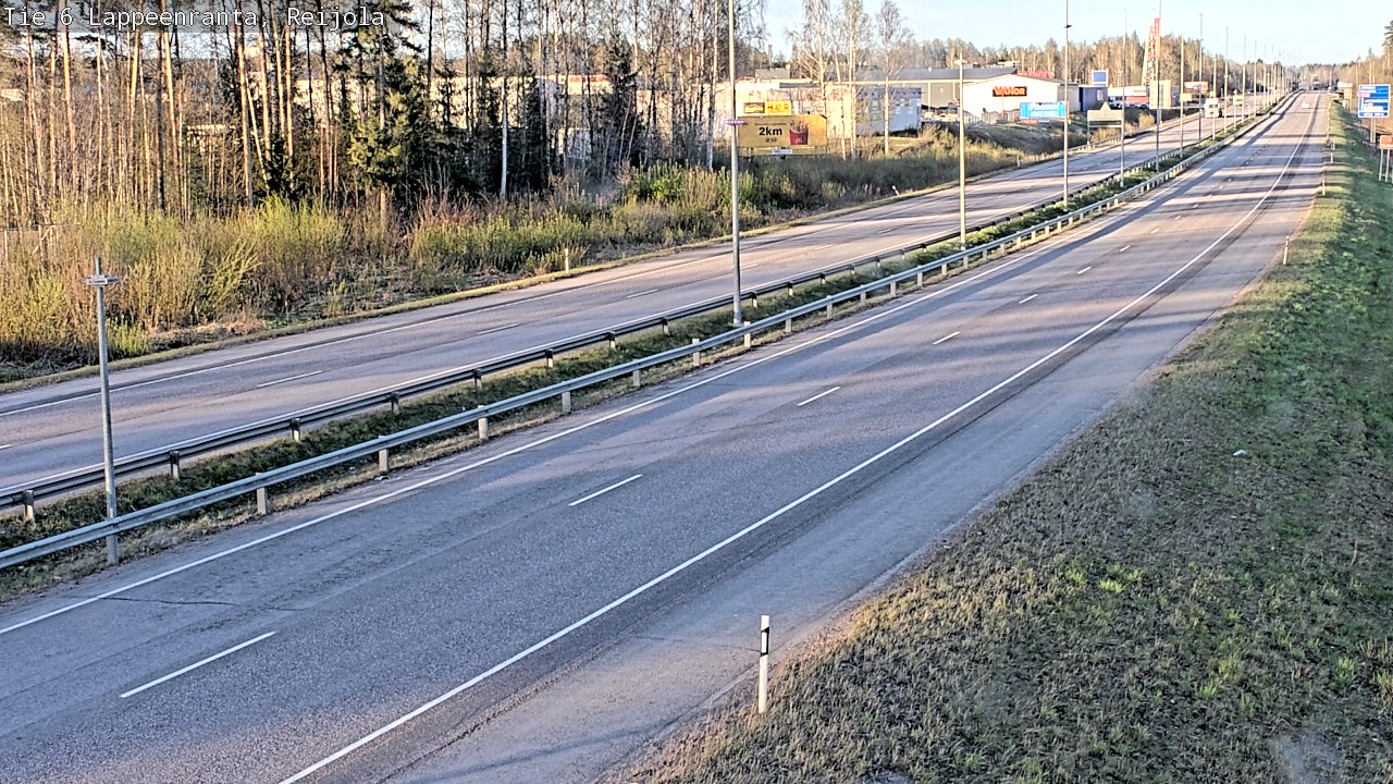 Kelikamerat Kuva Tie 6 Lappeenranta, Reijola, Lappeenranta, Etelä-Karjala