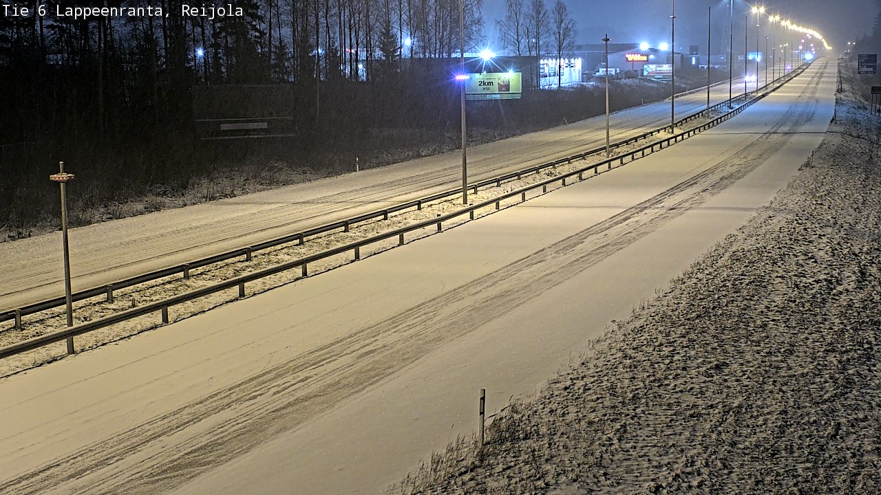 Kelikamerat Kuva Tie 6 Lappeenranta, Reijola, Lappeenranta, Etelä-Karjala