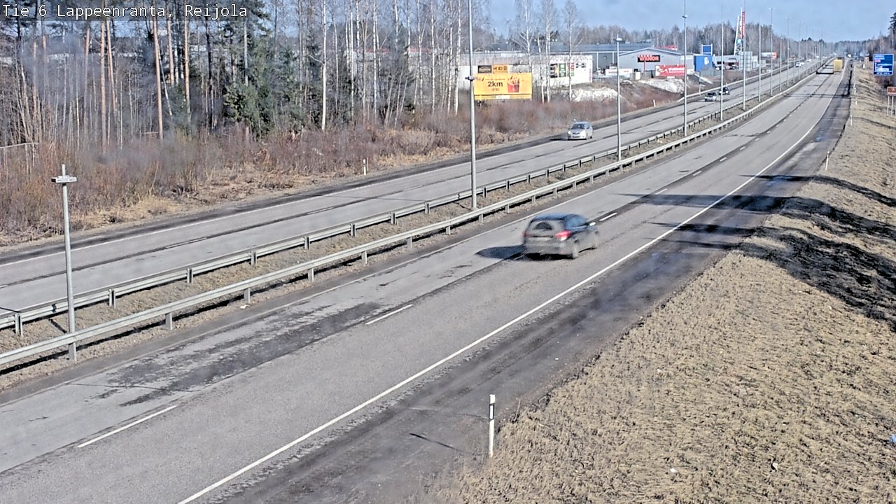 Kelikamerat Kuva Tie 6 Lappeenranta, Reijola, Lappeenranta, Etelä-Karjala