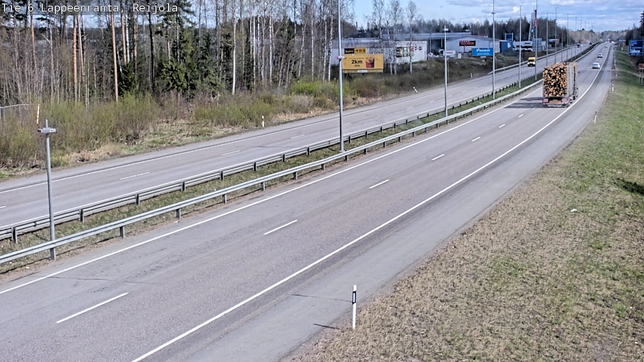 Kelikamerat Kuva Tie 6 Lappeenranta, Reijola, Lappeenranta, Etelä-Karjala