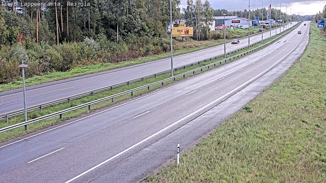 Kelikamerat Kuva Tie 6 Lappeenranta, Reijola, Lappeenranta, Etelä-Karjala
