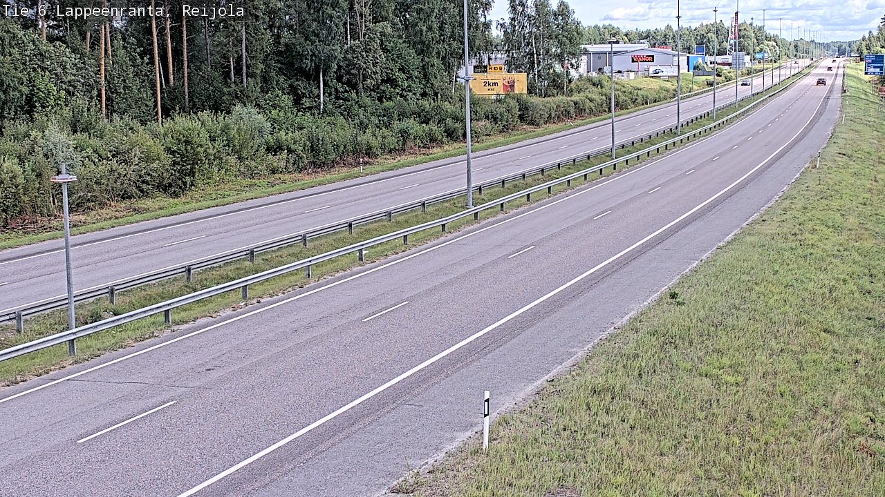 Kelikamerat Kuva Tie 6 Lappeenranta, Reijola, Lappeenranta, Etelä-Karjala