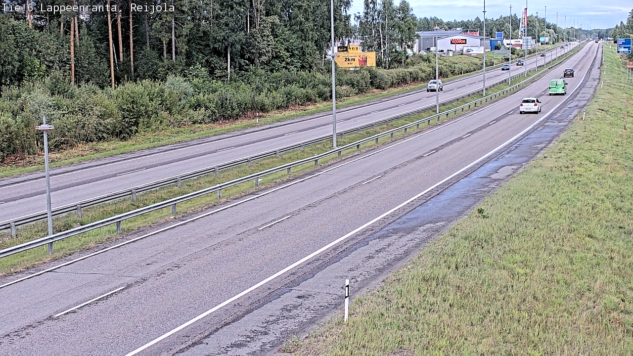 Kelikamerat Kuva Tie 6 Lappeenranta, Reijola, Lappeenranta, Etelä-Karjala