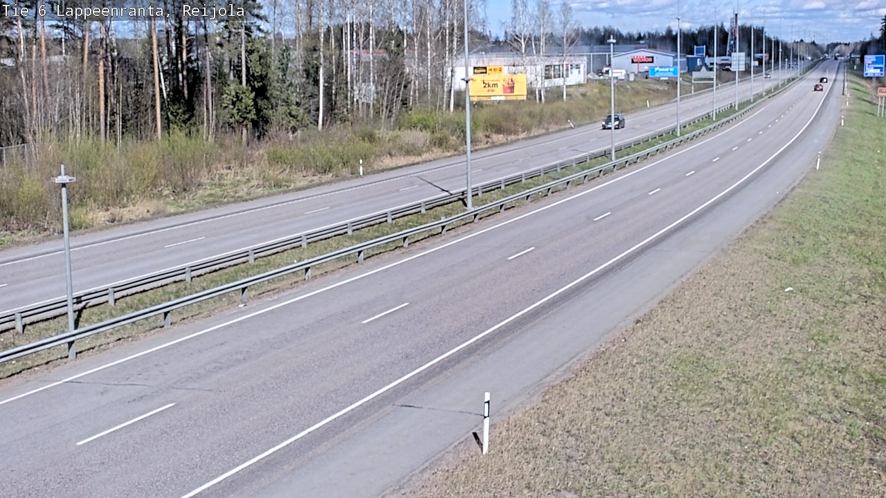 Kelikamerat Kuva Tie 6 Lappeenranta, Reijola, Lappeenranta, Etelä-Karjala