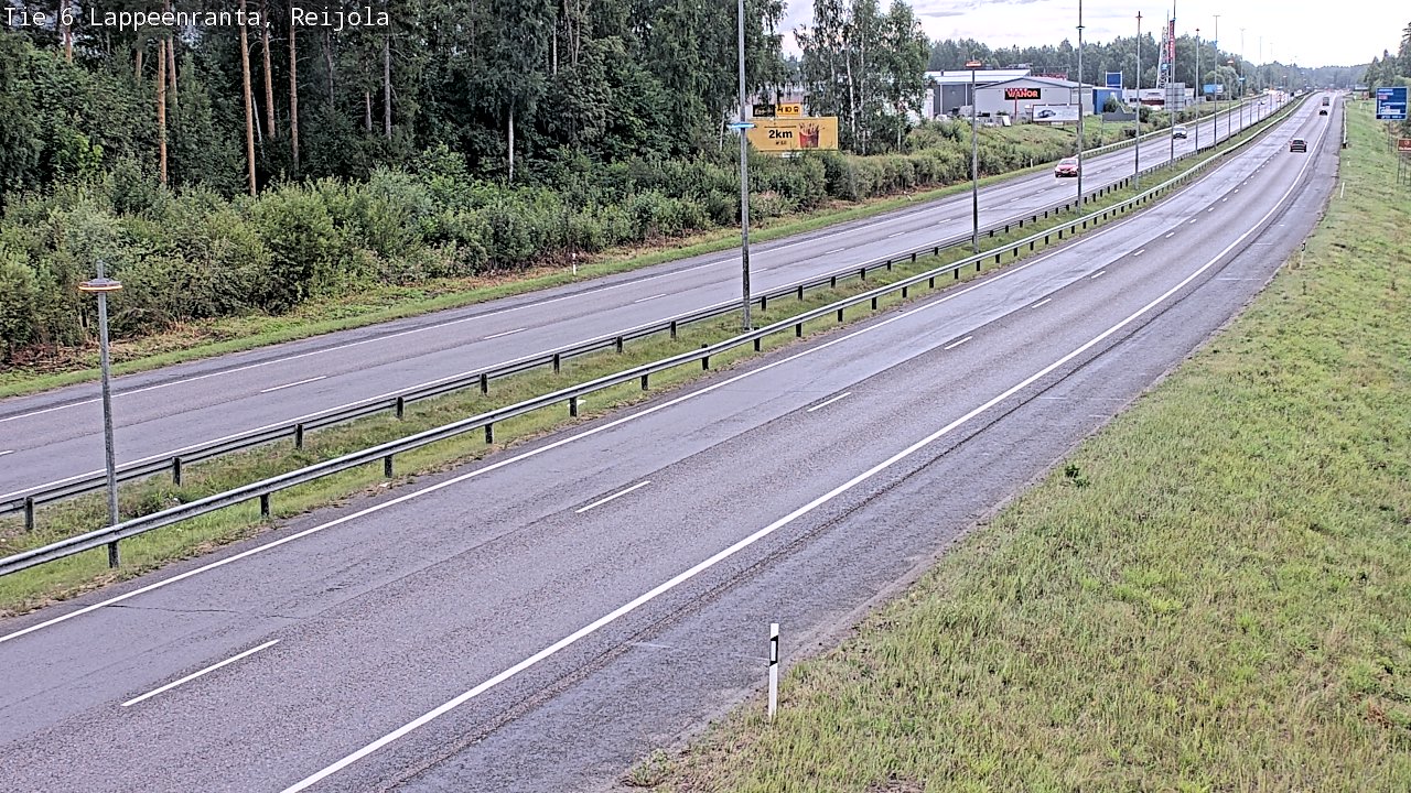 Kelikamerat Kuva Tie 6 Lappeenranta, Reijola, Lappeenranta, Etelä-Karjala