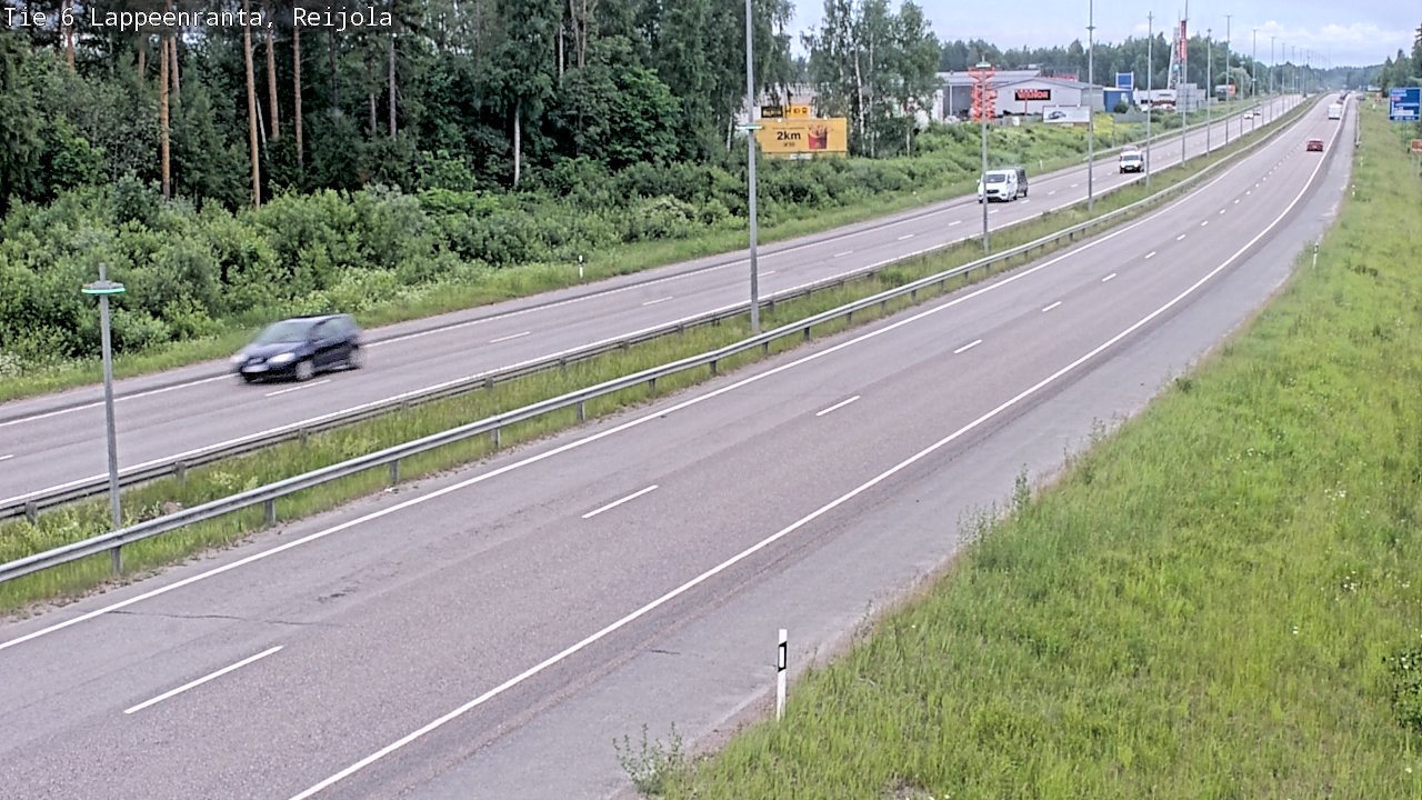 Kelikamerat Kuva Tie 6 Lappeenranta, Reijola, Lappeenranta, Etelä-Karjala