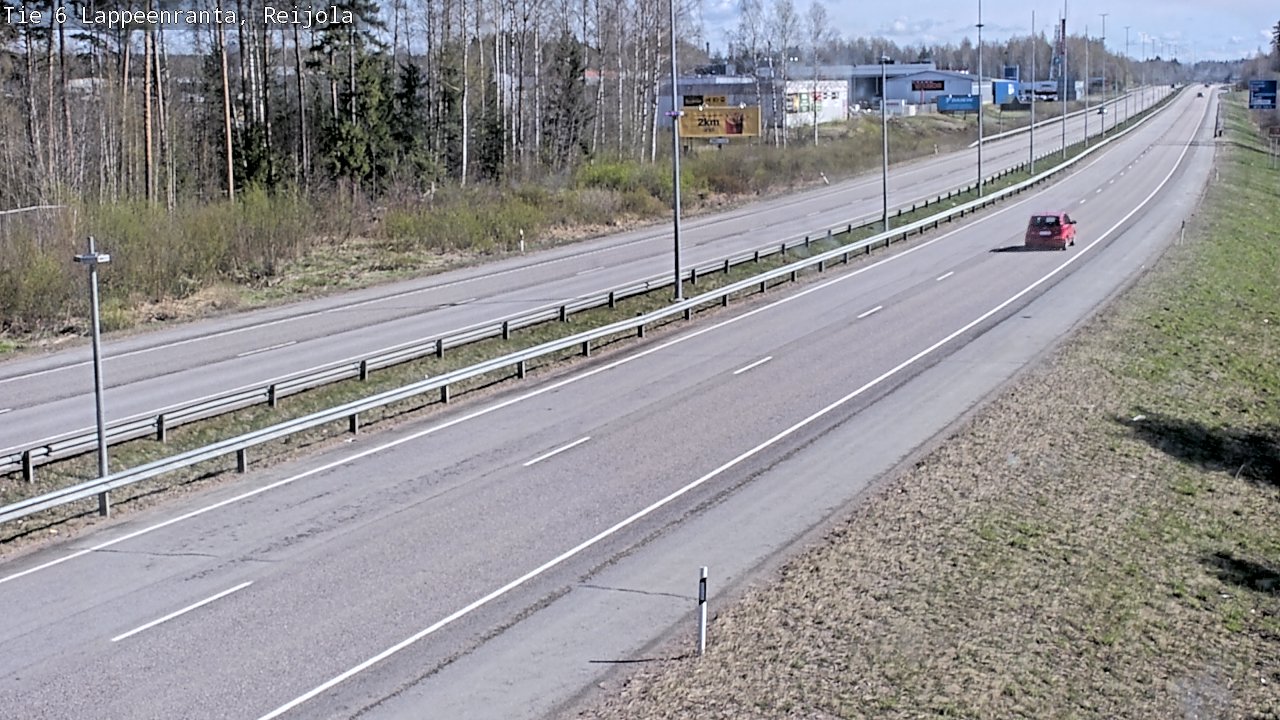 Kelikamerat Kuva Tie 6 Lappeenranta, Reijola, Lappeenranta, Etelä-Karjala