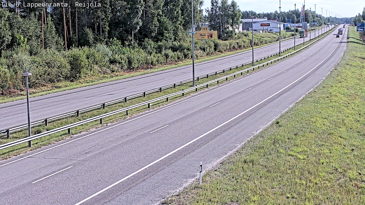 Kelikamerat Kuva Tie 6 Lappeenranta, Reijola, Lappeenranta, Etelä-Karjala