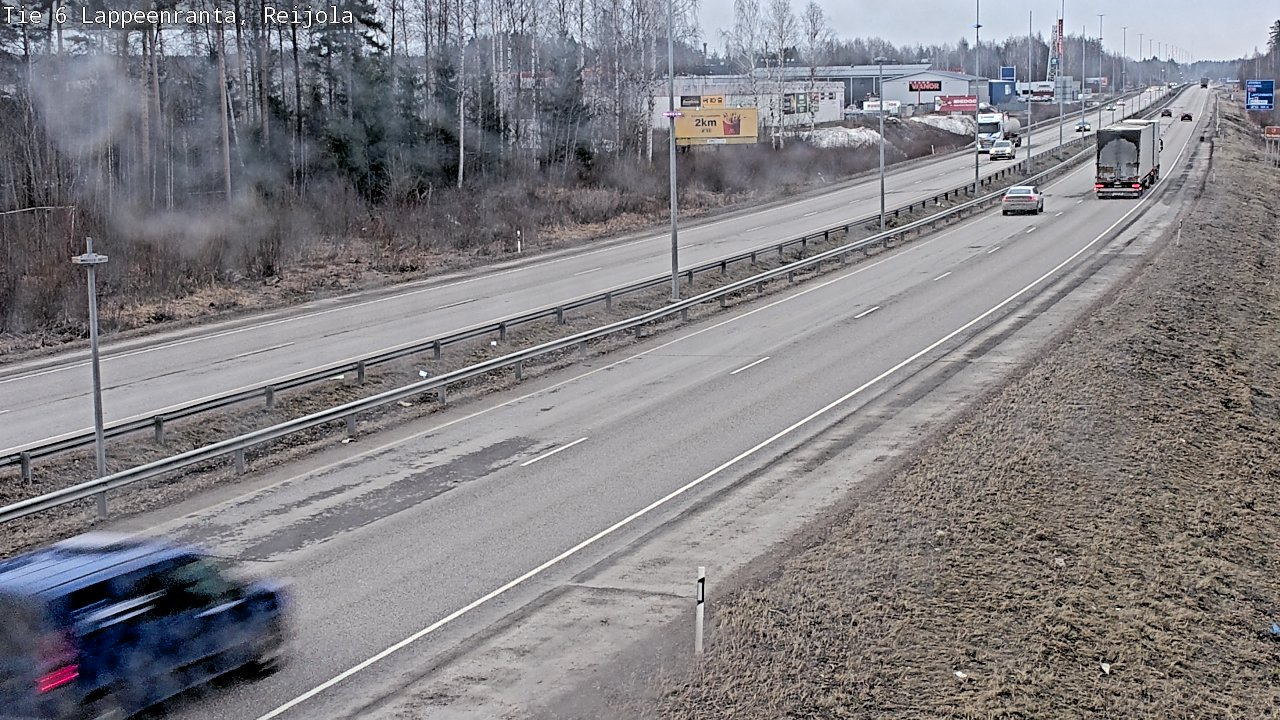 Kelikamerat Kuva Tie 6 Lappeenranta, Reijola, Lappeenranta, Etelä-Karjala