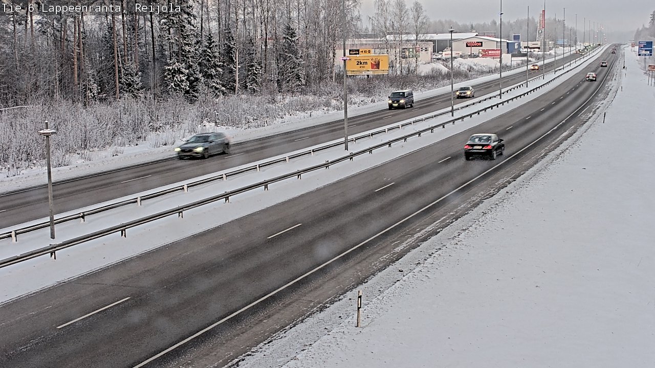 Kelikamerat Kuva Tie 6 Lappeenranta, Reijola, Lappeenranta, Etelä-Karjala