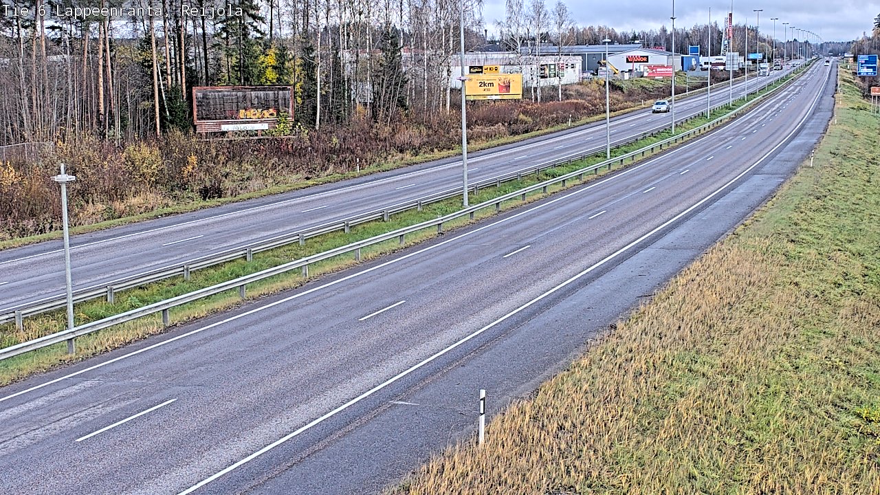 Kelikamerat Kuva Tie 6 Lappeenranta, Reijola, Lappeenranta, Etelä-Karjala