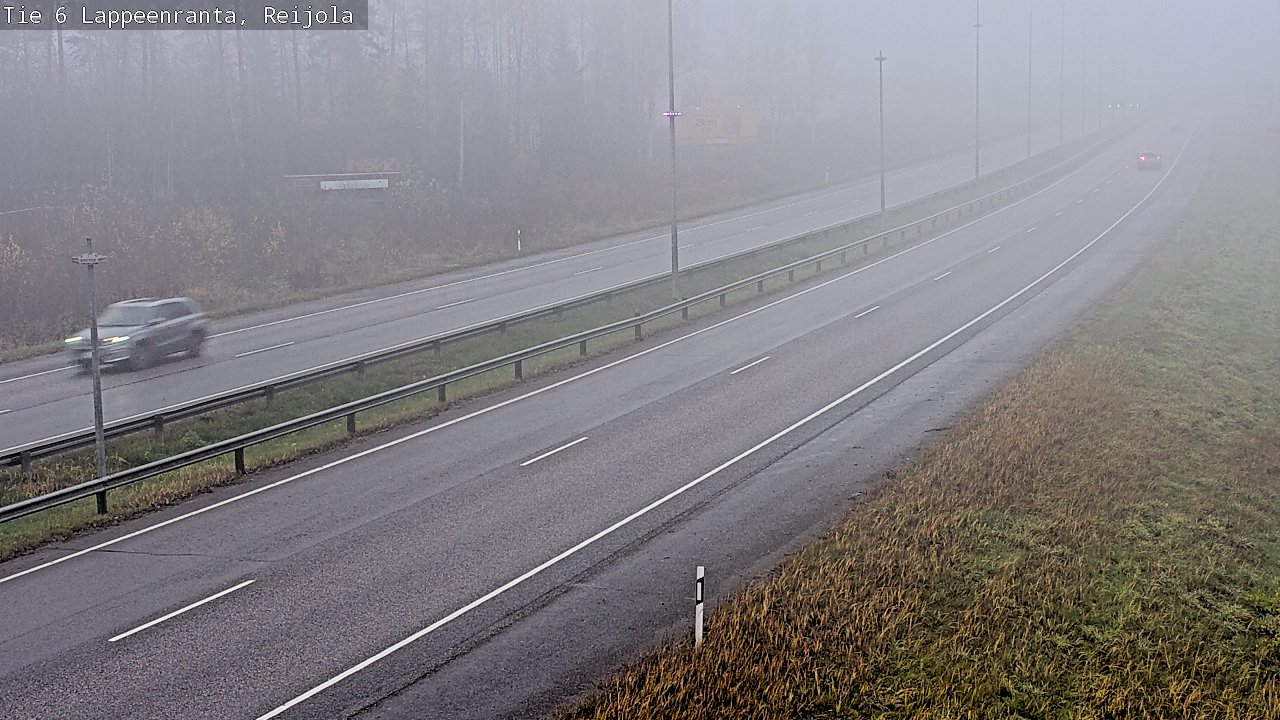 Kelikamerat Kuva Tie 6 Lappeenranta, Reijola, Lappeenranta, Etelä-Karjala