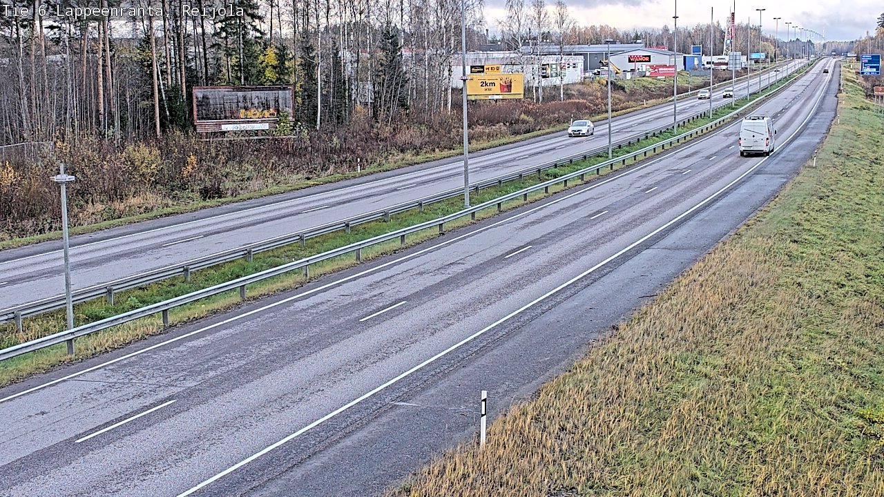 Kelikamerat Kuva Tie 6 Lappeenranta, Reijola, Lappeenranta, Etelä-Karjala