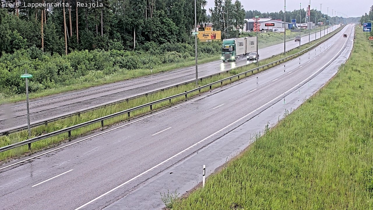 Kelikamerat Kuva Tie 6 Lappeenranta, Reijola, Lappeenranta, Etelä-Karjala