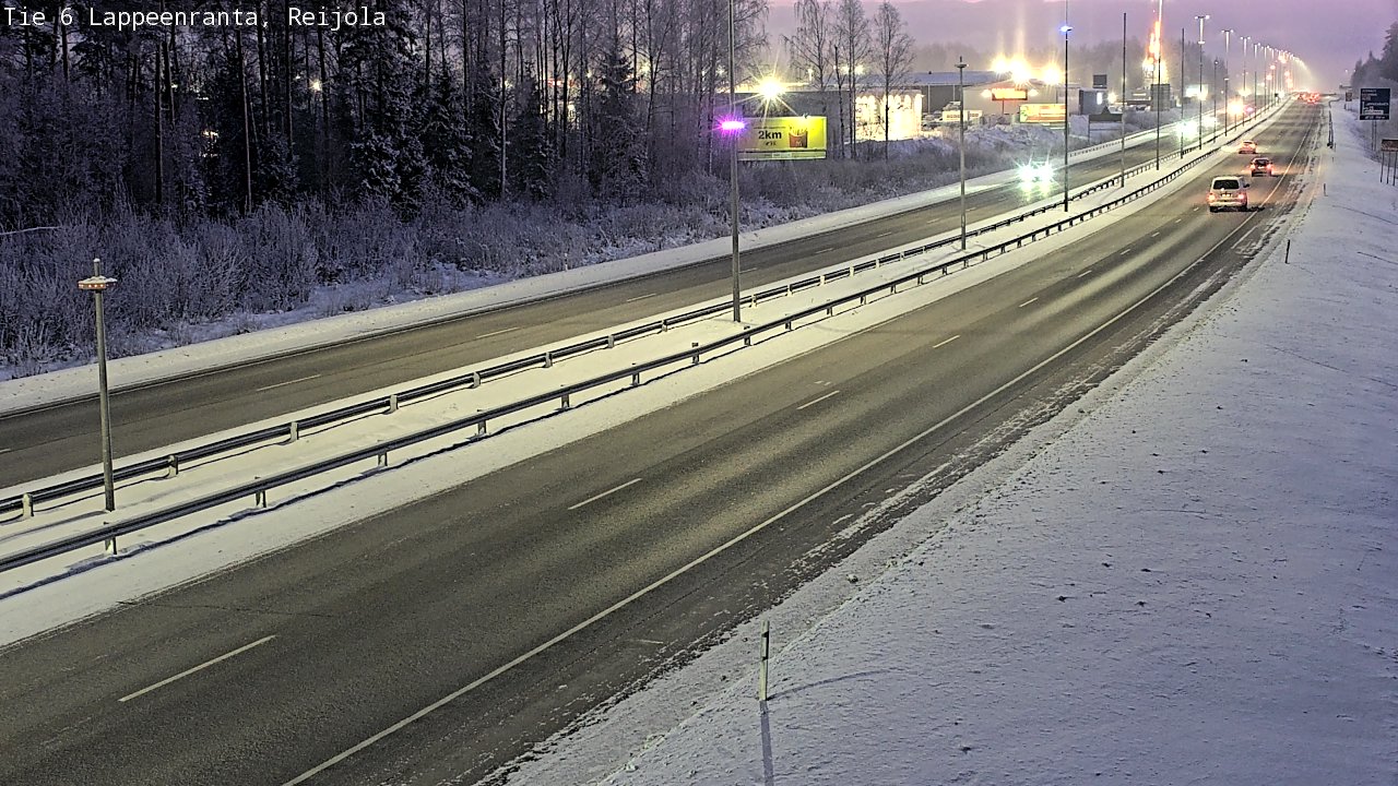 Kelikamerat Kuva Tie 6 Lappeenranta, Reijola, Lappeenranta, Etelä-Karjala