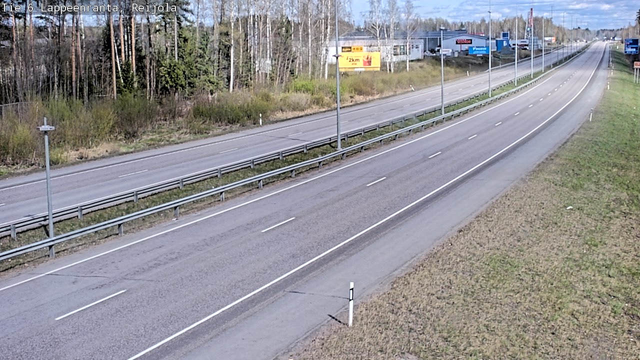 Kelikamerat Kuva Tie 6 Lappeenranta, Reijola, Lappeenranta, Etelä-Karjala