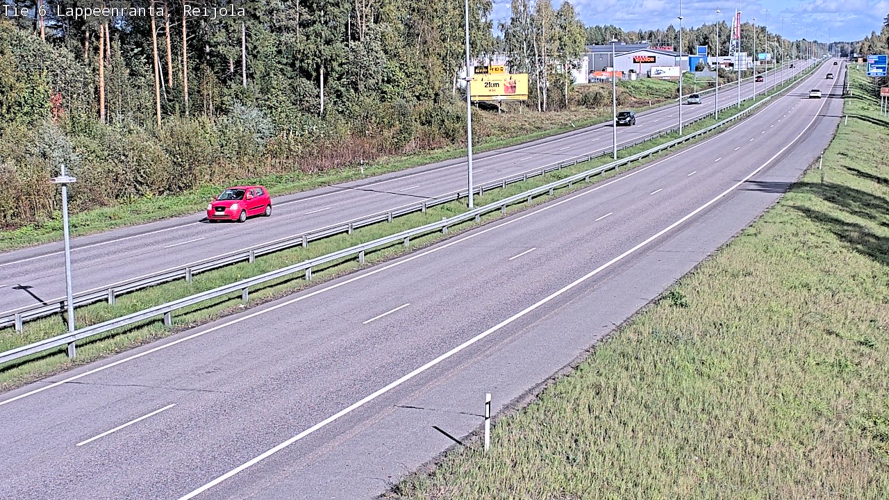 Kelikamerat Kuva Tie 6 Lappeenranta, Reijola, Lappeenranta, Etelä-Karjala