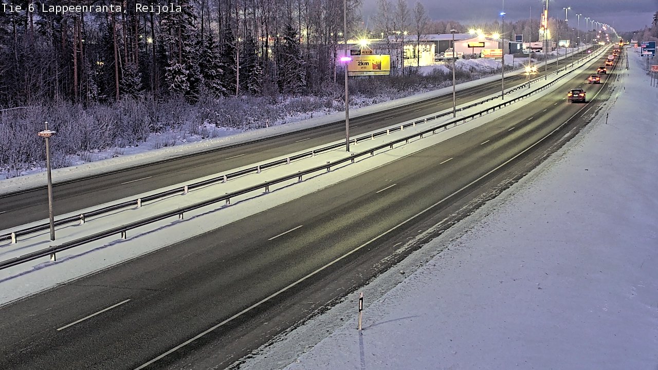 Kelikamerat Kuva Tie 6 Lappeenranta, Reijola, Lappeenranta, Etelä-Karjala