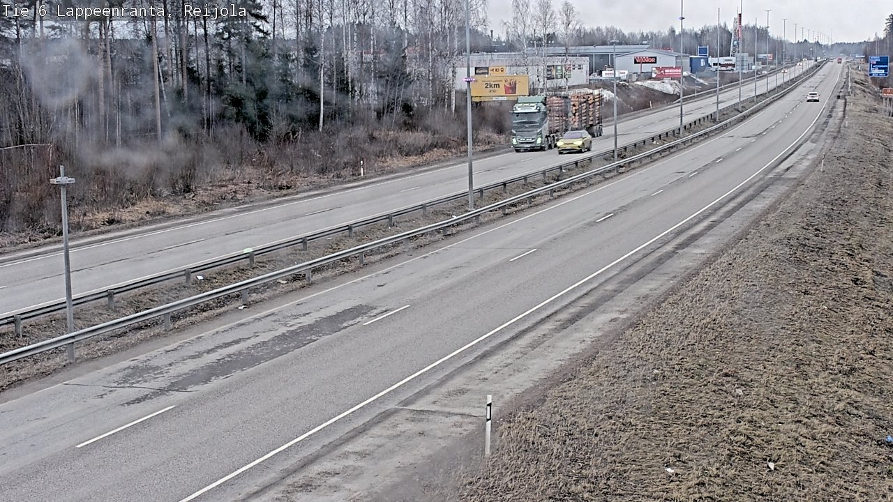 Kelikamerat Kuva Tie 6 Lappeenranta, Reijola, Lappeenranta, Etelä-Karjala