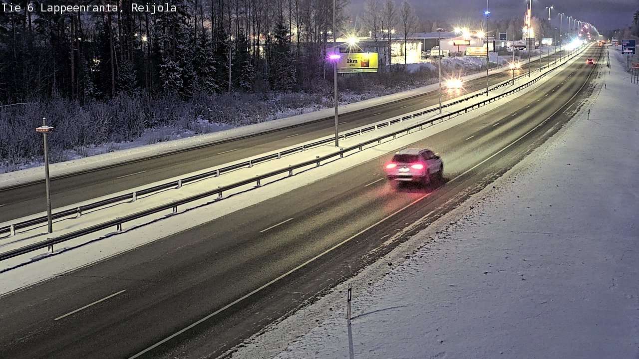 Kelikamerat Kuva Tie 6 Lappeenranta, Reijola, Lappeenranta, Etelä-Karjala