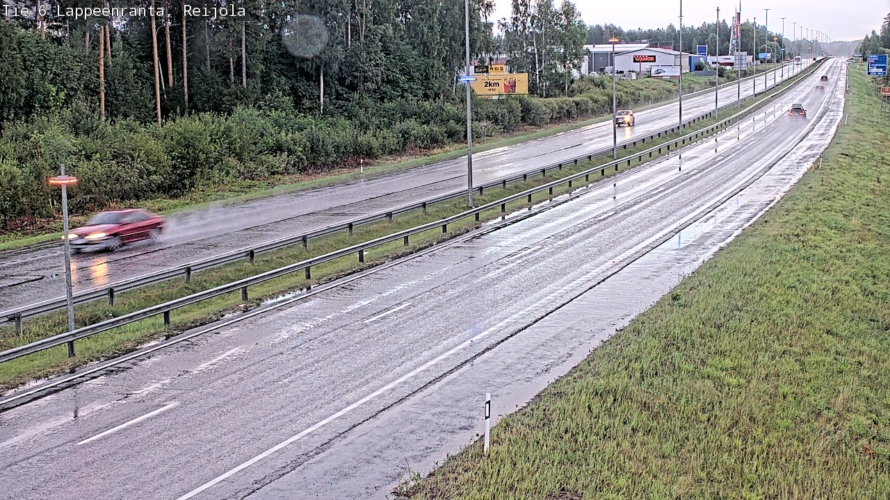 Kelikamerat Kuva Tie 6 Lappeenranta, Reijola, Lappeenranta, Etelä-Karjala
