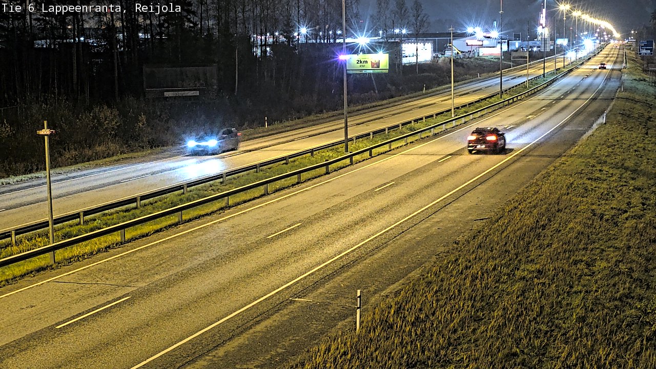 Kelikamerat Kuva Tie 6 Lappeenranta, Reijola, Lappeenranta, Etelä-Karjala