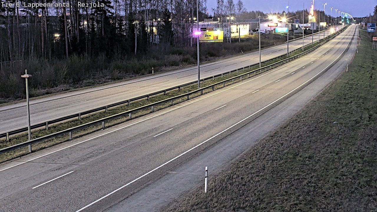 Kelikamerat Kuva Tie 6 Lappeenranta, Reijola, Lappeenranta, Etelä-Karjala
