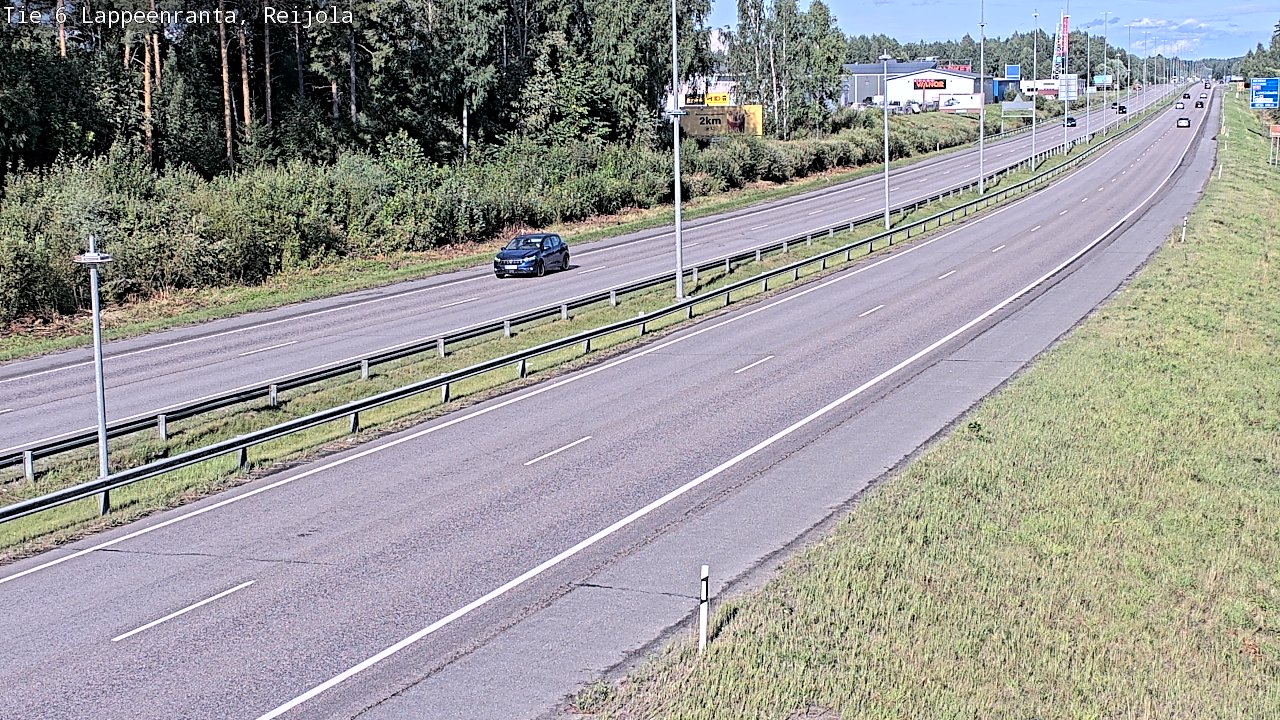 Kelikamerat Kuva Tie 6 Lappeenranta, Reijola, Lappeenranta, Etelä-Karjala
