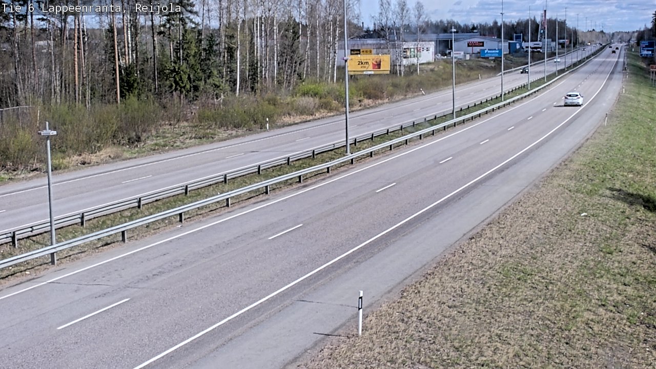 Kelikamerat Kuva Tie 6 Lappeenranta, Reijola, Lappeenranta, Etelä-Karjala