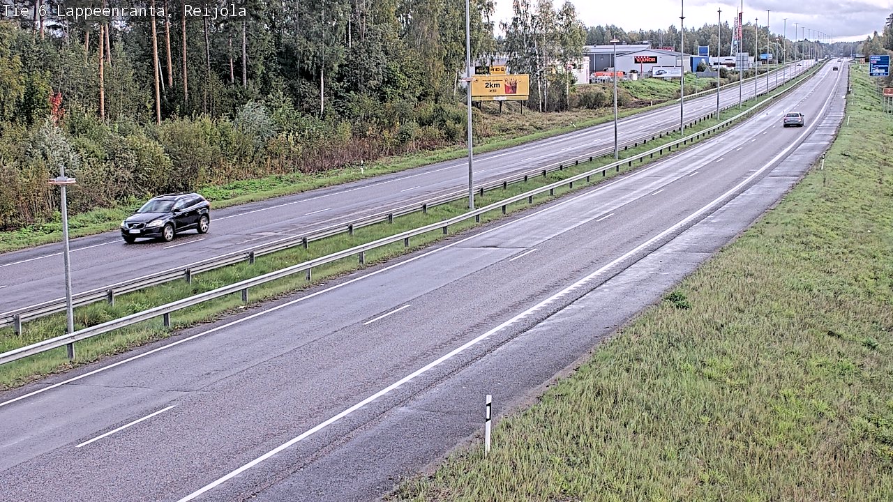 Kelikamerat Kuva Tie 6 Lappeenranta, Reijola, Lappeenranta, Etelä-Karjala