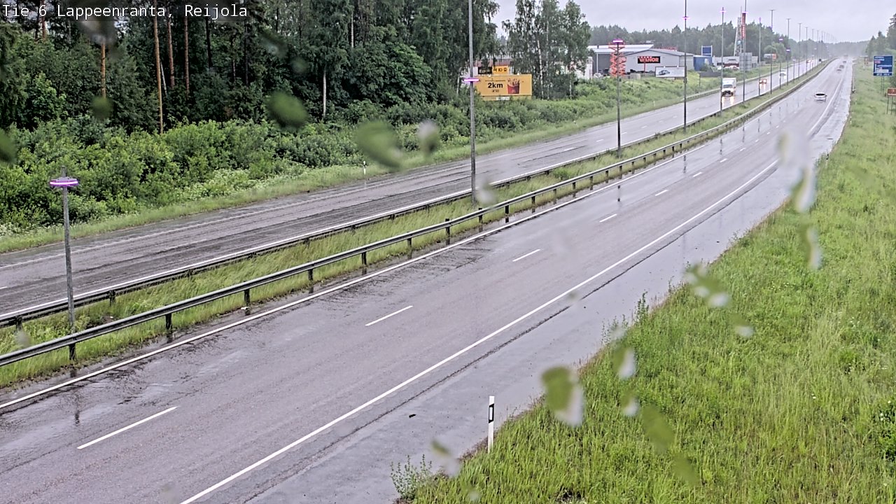Kelikamerat Kuva Tie 6 Lappeenranta, Reijola, Lappeenranta, Etelä-Karjala