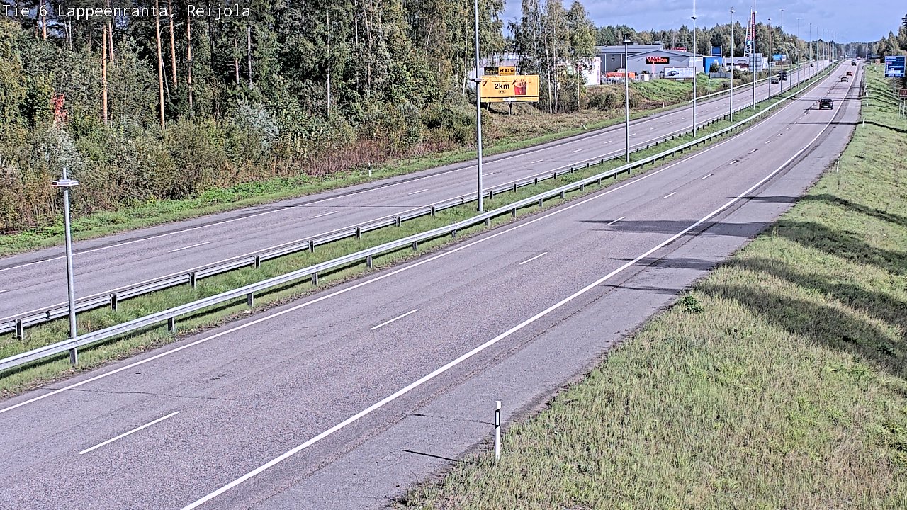 Kelikamerat Kuva Tie 6 Lappeenranta, Reijola, Lappeenranta, Etelä-Karjala