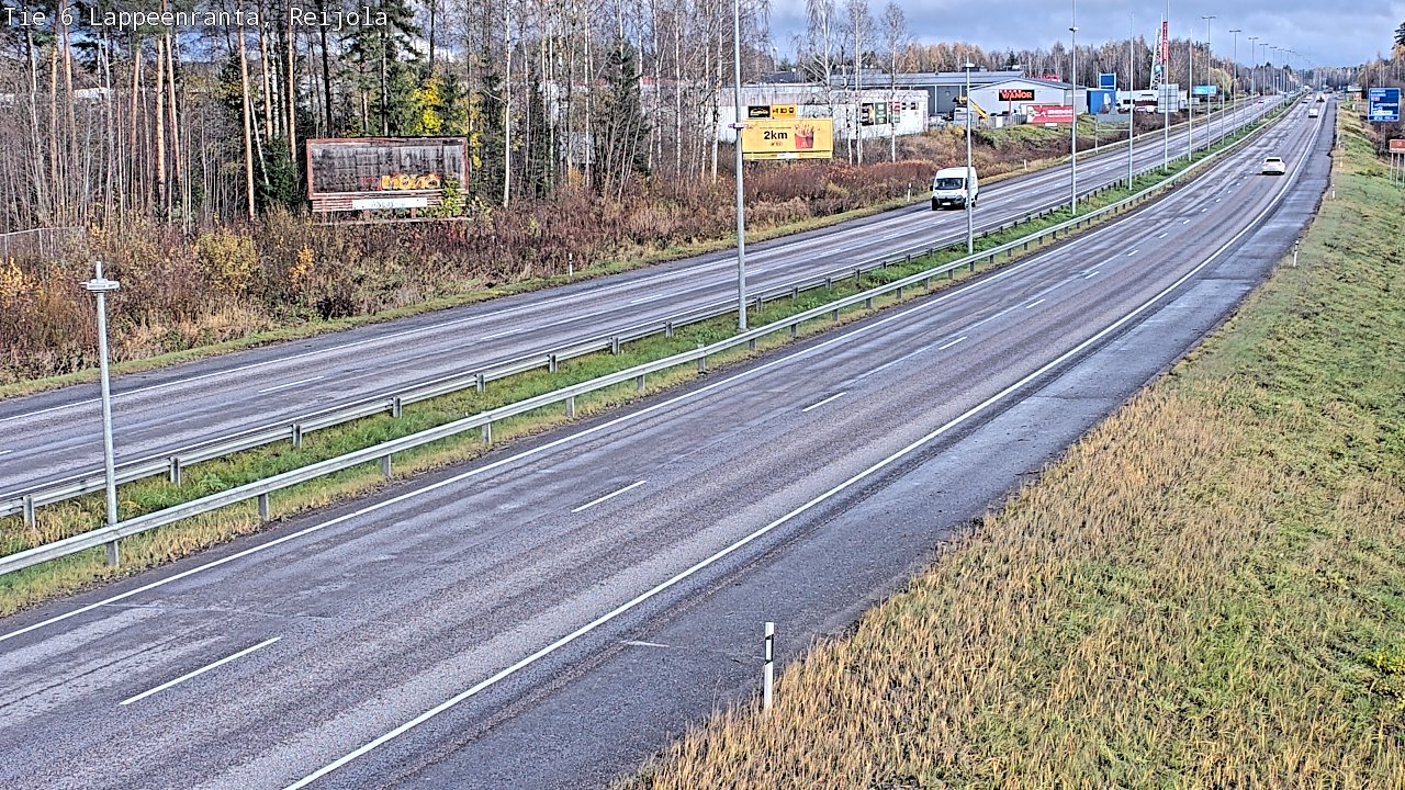 Kelikamerat Kuva Tie 6 Lappeenranta, Reijola, Lappeenranta, Etelä-Karjala