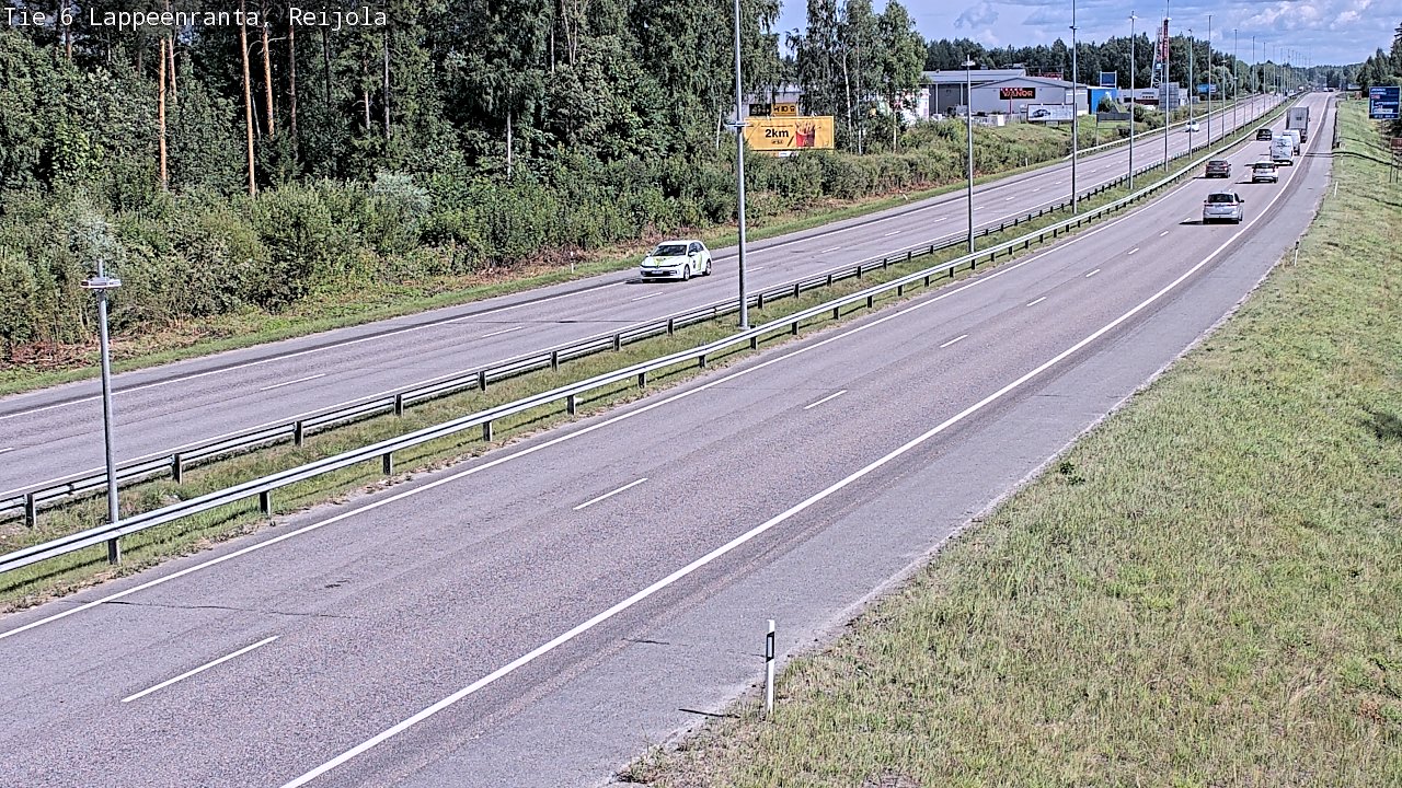 Kelikamerat Kuva Tie 6 Lappeenranta, Reijola, Lappeenranta, Etelä-Karjala